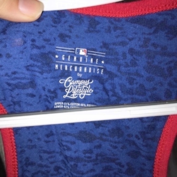 NWT Texas Rangers Sheer To Solid Tank - Picture 7 of 8